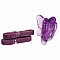 Вибробабочка на ремнях Butterfly Adventure Arouser Purple 9295TJ