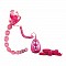 Стимулятор с анальной цепочкой MUMBO CUMBO PINK 9293TJ