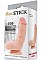 Фаллоимитатор RealStick телесный 15 см.