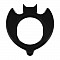 Эрекционное кольцо BATBOY COCKRING ALU BLACK 46 MM
