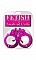 Наручники FF ANODIZED CUFFS PINK 381611PD
