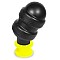 Keep Burning Анальный стимулятор из силикона НР04Y, цвет черно-желтый