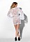 Халатик GRACE IN LACE WHITE S M 51095-04-50