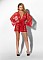 Халатик GRACE IN LACE RED XXL-XXXL 51095-01-53