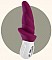 Фиолетовый вибромассажёр Calla