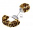Наручники металлические Furry Love Cuffs с мехом Гепард