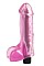 Вибромассажер JELLY GEMS №9 розовый