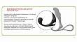 Массажер простаты ZINI JANUS ANTI-SHOCK малый черный