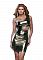 Платье c открытым плечом ONE SHOULDER DRESS METALLIC L 883725-METALLIC-L