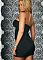 Платье без бретелек с брошью TUBE DRESS BLACK L 883303-BLACK-L