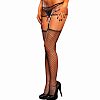 Чувственный комплект из сетки: юбка-пояс и чулки Чувственный комплект из сетки: юбка-пояс и чулки