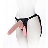 Страпон ART-Style с вибрацией и поясом Harness - 22,5 см. Страпон ART-Style с вибрацией и поясом Harness - 22,5 см.