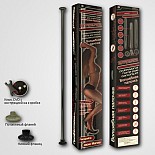 <strong>Шест для стриптиза</strong> <br />
Разборный пилон, диаметр 5 см, не крутится, высота от 2,6 до 3 метров, установка по методу распорки, возможность крепежа к потолку, выдерживает вес до 100 кг без крепежа к потолку, материал – хромированная сталь. <div class="charTableblock"> </div> Шест для стриптиза
Разборный пилон, диаметр 5 см, не крутится, высота от 2,6 до 3 метров, установка по методу распорки, возможность крепежа к потолку, выдерживает вес до 100 кг без крепежа к потолку, материал – хромированная сталь.