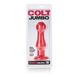 <strong>Анальная пробка COLT Jumbo Probe красная</strong> <br />
Анальная пробка COLT Jumbo Probe на прочной присоске для ценителей больших Размеров огромного удовольствия. <div class="charTableblock"><div><span>Длина, см</span>: 19,75</div><div><span>Диаметр, см</span>: 5,75</div><div><span>Материал</span>: силикон</div><div><span>Цвет</span>: красный/розовый</div><div><span>Особенности</span>: пробка</div><div><span>Особенности</span>: без вибрации</div><div><span>Длина, см</span>: 17-20</div><div><span>Диаметр, см</span>: 5</div></div> Анальная пробка COLT Jumbo Probe красная
Анальная пробка COLT Jumbo Probe на прочной присоске для ценителей больших Размеров огромного удовольствия.