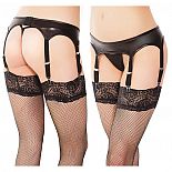 <strong>Пояс wet look для чулок с широкими пажами</strong> <br />
Пояс "под латекс" из мягкого и тянущегося материала. <div class="charTableblock"><div><span>Размер</span>: XS (40-42); S (42-44); M (44-46); L (46-48)</div><div><span>Цвет</span>: черный</div></div> Пояс wet look для чулок с широкими пажами
Пояс "под латекс" из мягкого и тянущегося материала.