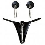 <strong>Комплект из трусиков и пестисов Bound By Diamonds</strong> <br />
Комплект из трусиков и пестисов Bound By Diamonds <div class="charTableblock"> </div> Комплект из трусиков и пестисов Bound By Diamonds
Комплект из трусиков и пестисов Bound By Diamonds