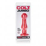 <strong>Анальная пробка COLT Jumbo Probe красная</strong> <br />
Анальная пробка COLT Jumbo Probe на прочной присоске для ценителей больших Размеров огромного удовольствия. <div class="charTableblock"><div><span>Длина, см</span>: 19.75</div><div><span>Диаметр, см</span>: 5.75</div><div><span>Материал</span>: силикон</div><div><span>Цвет</span>: красный/розовый</div><div><span>Особенности</span>: пробка</div><div><span>Особенности</span>: без вибрации</div><div><span>Длина, см</span>: 17-20</div><div><span>Диаметр, см</span>: 5</div></div> Анальная пробка COLT Jumbo Probe красная
Анальная пробка COLT Jumbo Probe на прочной присоске для ценителей больших Размеров огромного удовольствия.