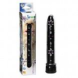 <strong>Чёрный вибратор со стразами по всей длине - 17,8 см.</strong> <br />
Чёрный вибратор со стразами по всей длине. <div class="charTableblock"><div><span>Длина, см</span>: 17.80</div><div><span>Диаметр, см</span>: 2.50</div><div><span>Длина, см</span>: 17-20</div><div><span>Диаметр, см</span>: 2</div></div> Чёрный вибратор со стразами по всей длине - 17,8 см.
Чёрный вибратор со стразами по всей длине.