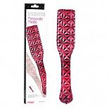 <strong>Красно-чёрный пэдл с геометрическим рисунком </strong> <br />
Пэдл красно-черного цвета, изготовлен из кожзама. <div class="charTableblock"><div><span>Материал</span>: кожзам</div><div><span>Производитель</span>: Erokay, Китай</div><div><span>Длина, см</span>: 32.00</div></div> Красно-чёрный пэдл с геометрическим рисунком
Пэдл красно-черного цвета, изготовлен из кожзама.