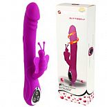 <strong>Перезаряжаемый хай-тек вибратор Pretty Love Butterfly - 26 см.</strong> <br />
Многоскоростной перезаряжаемый вибратор пурпурного цвета. <div class="charTableblock"> </div> Перезаряжаемый хай-тек вибратор Pretty Love Butterfly - 26 см.
Многоскоростной перезаряжаемый вибратор пурпурного цвета.