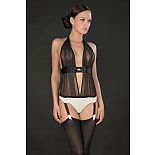 <strong>Элегантное боди Cabaret Smoking (Maison Close) , S, Черно-белый</strong> <br />
Бельё с мужским характером на утонченном женском теле – что может выглядеть более привлекательно для мужчин? Элегантное полупрозрачное боди даст возможность вашему партнеру вдоволь пофантазировать и насладиться красотой вашего полуобнаженного тела!
Спереди наряд украшен очаровательным атласным бантиком, который сзади превращается в большой бант-завязку. <div class="charTableblock"><div><span>Размер</span>: S (42-44)</div><div><span>Цвет</span>: белый; черный</div></div> Элегантное боди Cabaret Smoking (Maison Close) , S, Черно-белый
Бельё с мужским характером на утонченном женском теле – что может выглядеть более привлекательно для мужчин? Элегантное полупрозрачное боди даст возможность вашему партнеру вдоволь пофантазировать и насладиться красотой вашего полуобнаженного тела!
Спереди наряд украшен очаровательным атласным бантиком, который сзади превращается в большой бант-завязку.