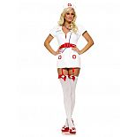 <strong>Костюм похотливой медсестры (Le Frivole) , S/M</strong> <br />
Хотите стать похотливой медсестрой, соблазняющей своего «пациента»? После «процедур» такой красотки ваш мужчина быстро пойдет на поправку!
Игровой костюм медсестры выполнен в виде белого короткого платья и красными подтяжками для чулок, красного лакового ремня и белого чепчика с традиционным красным крестом. <div class="charTableblock"> </div> Костюм похотливой медсестры (Le Frivole) , S/M
Хотите стать похотливой медсестрой, соблазняющей своего «пациента»? После «процедур» такой красотки ваш мужчина быстро пойдет на поправку!
Игровой костюм медсестры выполнен в виде белого короткого платья и красными подтяжками для чулок, красного лакового ремня и белого чепчика с традиционным красным крестом.