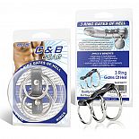 <strong>Хомут на пенис из трех металлических колец 3 RING GATES OF HELL</strong> <br />
Хомут, состоящий из трех стальных колец разного диаметра. <div class="charTableblock"><div><span>Материал</span>: металл</div><div><span>Цвет</span>: другой</div><div><span>Наличие вибрации</span>: без вибрации</div><div><span>Тип</span>: кольцо</div></div> Хомут на пенис из трех металлических колец 3 RING GATES OF HELL
Хомут, состоящий из трех стальных колец разного диаметра.