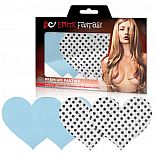 <strong>Набор из голубых и серебристых пэстисов-сердец True Blue</strong> <br />
Больше никаких неудобств и неудобного белья, когда одеваешь сексуальные платья и топы, например, на романтическое свидание! Добавьте сексуальности своему имиджу! Новые соблазнительные платья и топы без бретелей, красивое декольте - все может быть в вашем новом стиле, и вы можете не бояться, что будет открыто слишком много! Две пары пэстисов двух цветов - небесно-голубые и серебристые со сверкающими пайетками. <div class="charTableblock"> </div> Набор из голубых и серебристых пэстисов-сердец True Blue
Больше никаких неудобств и неудобного белья, когда одеваешь сексуальные платья и топы, например, на романтическое свидание! Добавьте сексуальности своему имиджу! Новые соблазнительные платья и топы без бретелей, красивое декольте - все может быть в вашем новом стиле, и вы можете не бояться, что будет открыто слишком много! Две пары пэстисов двух цветов - небесно-голубые и серебристые со сверкающими пайетками.