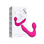 <strong>Безремневой перезаряжаемый страпон Eternal Swan с вибрацией - 16,8 см.</strong> <br />
Eternal Swan - безремневой страпон анатомической формы. <div class="charTableblock"><div><span>Длина, см</span>: 16.80</div><div><span>Диаметр, см</span>: 4.00</div><div><span>Длина, см</span>: 13-16</div><div><span>Диаметр, см</span>: 4</div><div><span>Материал</span>: силикон</div><div><span>Цвет</span>: красный/розовый</div><div><span>Особенности</span>: безремневой; с вибрацией</div></div> Безремневой перезаряжаемый страпон Eternal Swan с вибрацией - 16,8 см.
Eternal Swan - безремневой страпон анатомической формы.