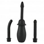 <strong>Чёрный анальный душ с насадками KIT BLACK</strong> <br />
Анальный душ сочетает в себе анальный стимулятор и предмет гигиены. <div class="charTableblock"> </div> Чёрный анальный душ с насадками KIT BLACK
Анальный душ сочетает в себе анальный стимулятор и предмет гигиены.