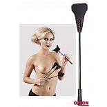 <strong>Чёрная мини-шлёпалка с трeугольным шлепком - 25 см.</strong> <br />
Чёрная мини-шлёпалка с трeугольным шлепком. <div class="charTableblock"><div><span>Материал</span>: кожзам</div><div><span>Производитель</span>: Orion, Германия</div><div><span>Длина, см</span>: 25.00</div></div> Чёрная мини-шлёпалка с трeугольным шлепком - 25 см.
Чёрная мини-шлёпалка с трeугольным шлепком.