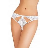 <strong>Кружевные трусики с ажурными вырезами</strong> <br />
Эротические кружевные трусики с декоративными ажурными вырезами и атласными бантиками. <div class="charTableblock"><div><span>Размер</span>: S (42-44); M (44-46); L (46-48)</div><div><span>Цвет</span>: белый</div><div><span>Производитель</span>: Erolanta, Китай</div><div><span>В наличии</span>: S-M, белый; M-L, белый</div></div> Кружевные трусики с ажурными вырезами
Эротические кружевные трусики с декоративными ажурными вырезами и атласными бантиками.