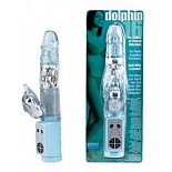 <strong>Вибратор "DOLPHIN"</strong> <br />
Водонепроницаемый, стильный, современный вибратор с дополнительной стимуляцией клитора. Вибрация, пульсация, вращение регулируется с пульта, расположенного на торце крышки.
Клиторальный стимулятор - 10 режимов пульсации. Вагинальный стимулятор - 6 режимов вращения "жемчужин". Оба работают в 4-х скоростях.
Максимум удовольствия от одного вибратора!
<div class="charTableblock"> </div> Вибратор "DOLPHIN"
Водонепроницаемый, стильный, современный вибратор с дополнительной стимуляцией клитора. Вибрация, пульсация, вращение регулируется с пульта, расположенного на торце крышки.
Клиторальный стимулятор - 10 режимов пульсации. Вагинальный стимулятор - 6 режимов вращения "жемчужин". Оба работают в 4-х скоростях.
Максимум удовольствия от одного вибратора!