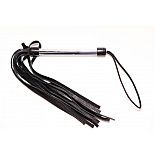 <strong>Черная плеть с металлической рукоятью - 50 см.</strong> <br />
Плетка с металлической ручкой представляет собой стильную игрушку для ролевых игр, которая расширит границы удовольствия. <div class="charTableblock"><div><span>Производитель</span>: БДСМ арсенал, Россия</div></div> Черная плеть с металлической рукоятью - 50 см.
Плетка с металлической ручкой представляет собой стильную игрушку для ролевых игр, которая расширит границы удовольствия.