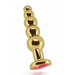   4,9"" R5 RICH Gold/Red Sapphire SH-RIC005GLD 
