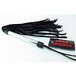 <strong>Плетка с металлической ручкой - 50 см.</strong> <br />
Аккуратная многохвостая плеть 54014ars с металлической рукояткой. <div class="charTableblock"><div><span>Материал</span>: кожзам</div><div><span>Производитель</span>: БДСМ арсенал, Россия</div><div><span>Длина, см</span>: 50.00</div></div> Плетка с металлической ручкой - 50 см.
Аккуратная многохвостая плеть 54014ars с металлической рукояткой.