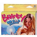 <strong>Кукла с тремя отверстиями Brandy Bigboob Love Doll </strong> <br />
Шальная красотка с белокурыми волосами и пышной грудью – шуточный подарок жениху на мальчишник. <div class="charTableblock"> </div> Кукла с тремя отверстиями Brandy Bigboob Love Doll
Шальная красотка с белокурыми волосами и пышной грудью – шуточный подарок жениху на мальчишник.