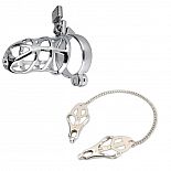 <strong>Мужской пояс верности и клипсы на соски EROTIC FANTASY</strong> <br />
Эффектный пояс верности из металла, имитирующий клетку и практически не скрывающий половой член. <div class="charTableblock"> </div> Мужской пояс верности и клипсы на соски EROTIC FANTASY
Эффектный пояс верности из металла, имитирующий клетку и практически не скрывающий половой член.