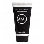 <strong>Анальная гель-смазка AnAl Super Glide - 50 мл.</strong> <br />
Гель-смазка придает идеальное шелковистое скольжение. <div class="charTableblock"><div><span>Основа</span>: водная</div><div><span>Особенности</span>: анальная; восстанавливающая</div><div><span>Объем, мл</span>: 30-59</div><div><span>Объем, мл</span>: 50</div></div> Анальная гель-смазка AnAl Super Glide - 50 мл.
Гель-смазка придает идеальное шелковистое скольжение.