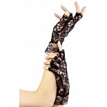 <strong>Короткие кружевные перчатки с открытыми пальчиками</strong> <br />
Короткие перчатки без пальчиков из плотного кружева станут прекрасным дополнением к любому комплекту. <div class="charTableblock"><div><span>Цвет</span>: черный</div><div><span>Производитель</span>: Fever, Великобритания</div><div><span>В наличии</span>: S-M-L, черный</div></div> Короткие кружевные перчатки с открытыми пальчиками
Короткие перчатки без пальчиков из плотного кружева станут прекрасным дополнением к любому комплекту.