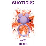 <strong>Эрекционное виброколечко Emotions Minnie Purple 4005-01Lola</strong> <br />
"Эрекционное кольцо Emotions Minnie от Lola Toys откроет новые эрогенные зоны у Вас и Вашего партнера, а так же продлит минуты наслаждения. <div class="charTableblock"><div><span>Материал</span>: силикон</div><div><span>Цвет</span>: другой</div><div><span>Наличие вибрации</span>: с вибрацией</div><div><span>Тип</span>: кольцо</div><div><span>Особенности</span>: с дополнительной стимуляцией</div></div> Эрекционное виброколечко Emotions Minnie Purple 4005-01Lola
"Эрекционное кольцо Emotions Minnie от Lola Toys откроет новые эрогенные зоны у Вас и Вашего партнера, а так же продлит минуты наслаждения.