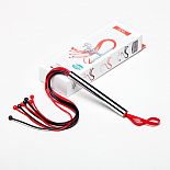 <strong>Плеть с шариками цвет: черный/красный</strong> <br />
Плеть изготовлена из натурального гипоаллергенного латекса, имеет 8-9 хвостов длиной 35-40 см. <div class="charTableblock"> </div> Плеть с шариками цвет: черный/красный
Плеть изготовлена из натурального гипоаллергенного латекса, имеет 8-9 хвостов длиной 35-40 см.