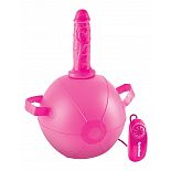 <strong>Розовый надувной мяч с вибронасадкой Vibrating Mini Sex Ball - 15,2 см.</strong> <br />
Розовый надувной виниловый мяч с ПВХ-вибронасадкой Vibrating Mini Sex Ball. <div class="charTableblock"> </div> Розовый надувной мяч с вибронасадкой Vibrating Mini Sex Ball - 15,2 см. 
Розовый надувной виниловый мяч с ПВХ-вибронасадкой Vibrating Mini Sex Ball.