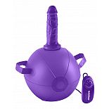 <strong>Фиолетовый надувной мяч с вибронасадкой Vibrating Mini Sex Ball - 15,2 см.</strong> <br />
Розовый надувной виниловый мяч с ПВХ-вибронасадкой Vibrating Mini Sex Ball. <div class="charTableblock"> </div> Фиолетовый надувной мяч с вибронасадкой Vibrating Mini Sex Ball - 15,2 см. 
Розовый надувной виниловый мяч с ПВХ-вибронасадкой Vibrating Mini Sex Ball.