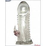 <strong>Прозрачная закрытая насадка с виброкоготком - 13 см.</strong> <br />
Насадка с вибратором, прозрачная. <div class="charTableblock"><div><span>Материал</span>: ПВХ (PVC)</div><div><span>Производитель</span>: Eroticon, Россия</div></div> Прозрачная закрытая насадка с виброкоготком - 13 см.
Насадка с вибратором, прозрачная.