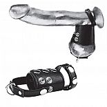 <strong>Кольцо на член и мошонку Cock Ring With 2  Ball Stretcher And Optional Weight Ring</strong> <br />
Черное кольцо из качественной экокожи для члена. <div class="charTableblock"> </div> Кольцо на член и мошонку Cock Ring With 2  Ball Stretcher And Optional Weight Ring 
Черное кольцо из качественной экокожи для члена.