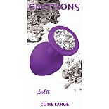 �������� ������ Emotions Cutie Large Purple clear crystal 4013-06Lola 
