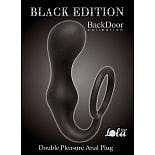 ����������� ������ � �������� ������� Double Pleasure Anal Plug Black 4217-01Lola 
