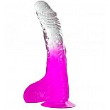 ���������� ������������� � ��������, ��������� � ���������� ������� - 20 ��. 
���������� ������������� � ��������, ��������� � ���������� ������� JELLY JOY FADE OUT DONG 8INCH PURPLE.