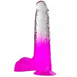 <strong>Фиолетовый фаллоимитатор с мошонкой, прозрачным стволом и присоской - 17,8 см.</strong> <br />
Фиолетовый фаллоимитатор с мошонкой, прозрачным стволом и присоской JELLY JOY FADE OUT DONG 7INCH PURPLE. <div class="charTableblock"><div><span>Длина, см</span>: 17.80</div><div><span>Диаметр, см</span>: 4.50</div><div><span>Материал</span>: ПВХ (PVC)</div><div><span>Цвет</span>: красный/розовый; прозрачный</div><div><span>Особенности</span>: на присоске; с мошонкой</div><div><span>Длина, см</span>: 17-20</div><div><span>Диаметр, см</span>: 4</div><div><span>Производитель</span>: Dream Toys, Китай</div></div> Фиолетовый фаллоимитатор с мошонкой, прозрачным стволом и присоской - 17,8 см.
Фиолетовый фаллоимитатор с мошонкой, прозрачным стволом и присоской JELLY JOY FADE OUT DONG 7INCH PURPLE.